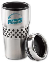 Mugs, Stainless Dots Tumbler