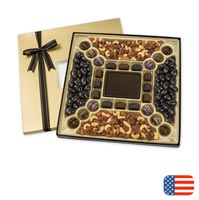 Personalized Chocolates & Candies, Premium Confection Assortment with Truffles 36 oz Dark Choc