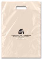 Plastic Bags, Reinforced Handle Bag (Small) -1 Color
