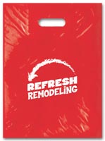 Plastic Bags, Reinforced Handle Bag (Large) -1 Color