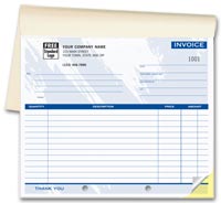 General Invoices, Invoices, Colors, Booked, Lined, Small