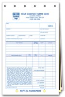 Florist & Garden Supply, Rental Agreements, w/Carbons