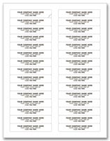 Inkjet Compatible Labels, File Folder Labels, Laser, White