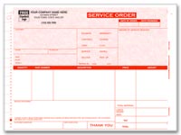 Other, Continuous Service Work Order Parchment