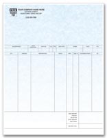 Invoices, Laser Invoice Parchment