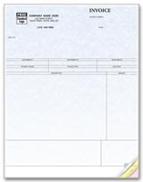 Invoices, Service Invoices, Laser, Parchment