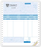 Invoices, Product Invoices, Continuous, Parchment