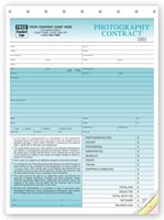 Photography Contract Forms, Photography Contracts, Sets
