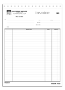 Work Orders & Invoices, Job Invoices, Classic, Large
