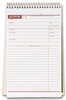 Estimates & Quotes, Verbal Quotation Records