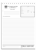 Contractor- Other Forms, Field Reports