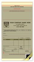 Heating Oil, Fuel Meter Tickets, Neptune, w/Carbons