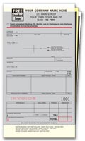 Heating Oil, Fuel Meter Tickets, w/Carbons