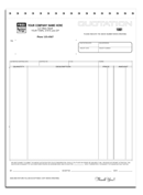 Estimates & Quotes, Quotation Forms