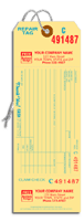 Service & Repair Forms, Repair Tags w/ Detachable Claim Check, 1 Part, Manilla