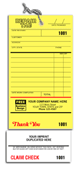 Service & Repair Forms, Repair Tags, Invoice w/ Detachable Claim Check