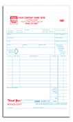 Service & Repair Forms,  Service Orders, Carbon, Small Format