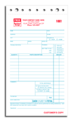 Service & Repair Forms, Service Orders, Compact, Carbonless