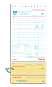 Retailers - Furniture & Appliance, TV Service Orders, Classic, w/Carbons