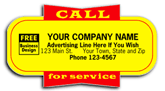 Specialty Labels, Service Labels, 