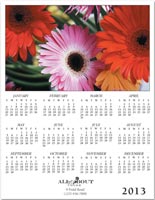 Full Color - Pre-Formatted Layouts, Full Color Calendar