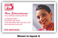 Full Color Business Card, Full Color Business Cards  with Framed Image