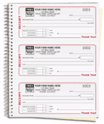Receipt Books, Receipts, Image, Booked