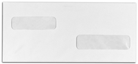 Two Window Envelopes, Double Window Confidential Envelope