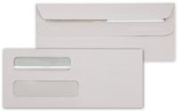Two Window Envelopes, Double Window Self-Seal Envelope