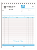 Sales Forms, Sales Orders, Classic, Large