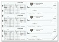 3-To-A-Page Checks, 3-On-A-Page Payroll Checks, Double Side-Tear Vouchers