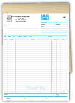 Sales Books, Sales Orders, Classic, Large, Booked