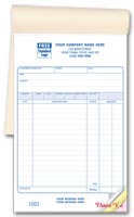 Sales Books, Retail Sales Book - 5 1/2 x 8 1/2 - Classic Design