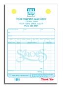 Retailers - Clothing & Shoe Repair, Shoe Register Forms, Classic, Small