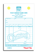 Retailers - Clothing & Shoe Repair, Clothing Register Forms, Classic, Small