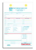 Towing Forms, Register Forms, Road Service, Large Format