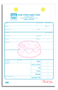 Bakery Forms, Bakery Register Forms, Classic, Large