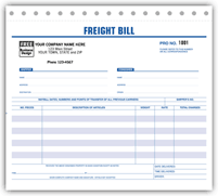 Shipping Invoices, Freight Bills