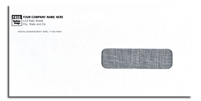 One Window Envelopes, Single Window Confidential Envelope (6272)