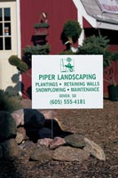 Open / Closed Signs, Yard Signs, 1 color/2 sided, 2 color/1 sided