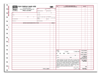 Automotive Service & Repair, Repair Orders, Expanded, Carbonless