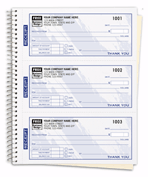 Receipt Books, Cash Receipt Books, Colors Design, 3 To Page