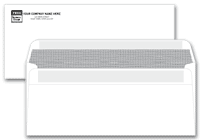 Standard Envelopes, No. 10 Envelopes, Confidential Security Tint, Self Seal