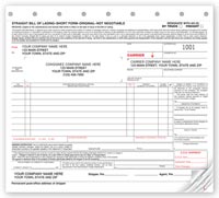 Bills of Lading, Bills of Lading, Small, Carbonless
