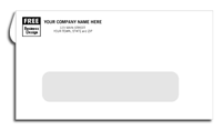 One Window Envelopes, #6 Single Window Envelope, Self-Seal