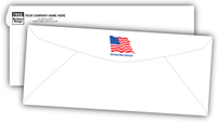 Standard Envelopes, #10 Envelope Flag Design