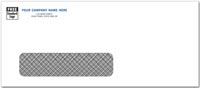 One Window Envelopes, No. 10 Envelope, Single Window, Confidential Security Tint