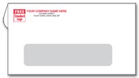 Standard Envelopes, #6 3/4 Single Window Envelope, Two Ink Colors