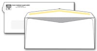 Standard Envelopes, #9 Single Window Confidential Envelope One Ink Color