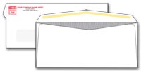 Standard Envelopes, #9 Single Window Confidential Envelope Two Ink Color